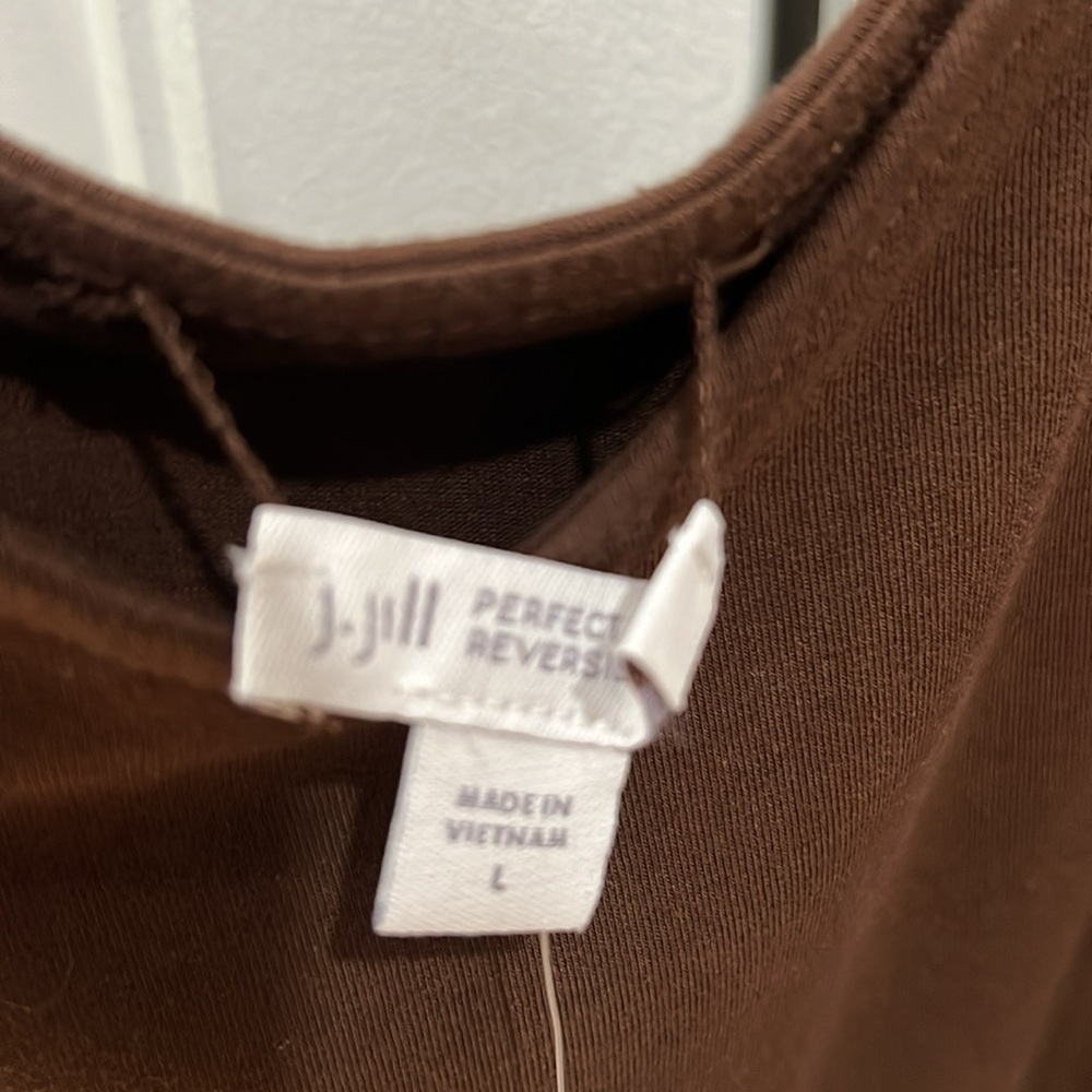 J jill brown reversible tank - Picture 2 of 4